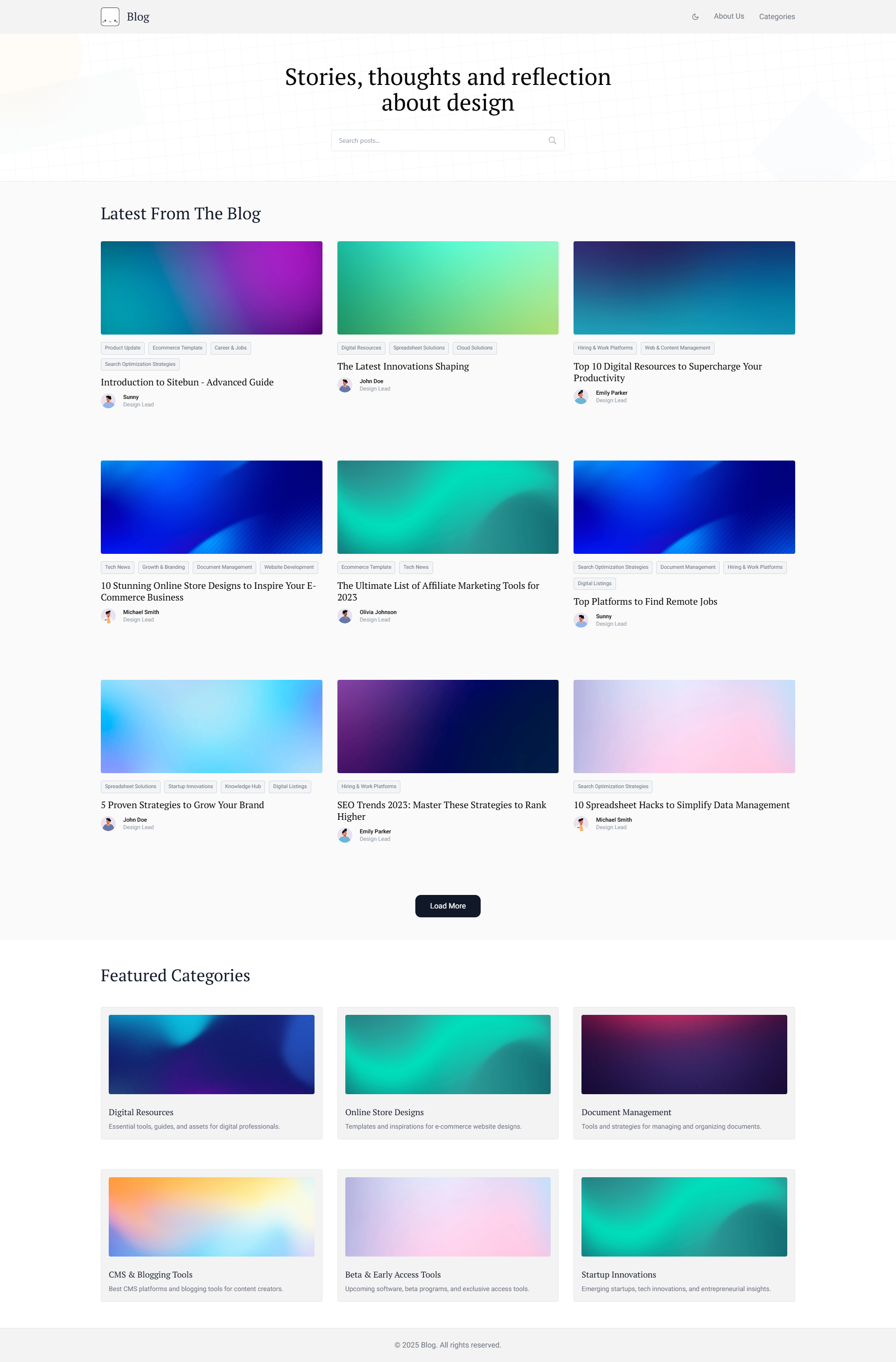 Blog preview